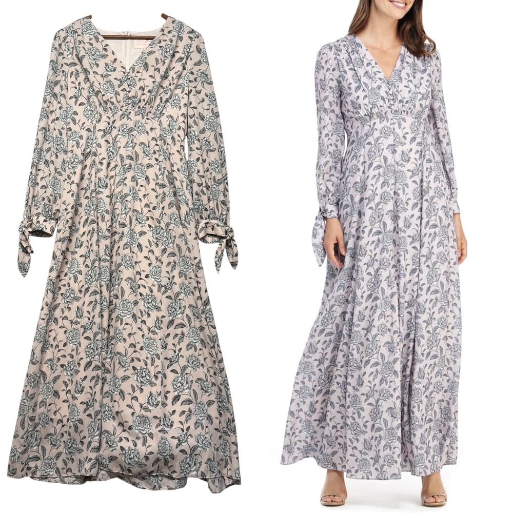 Gal Meets Glam Maxi Dress Women 8  Florence Floral Cottagecore Feminine Romantic